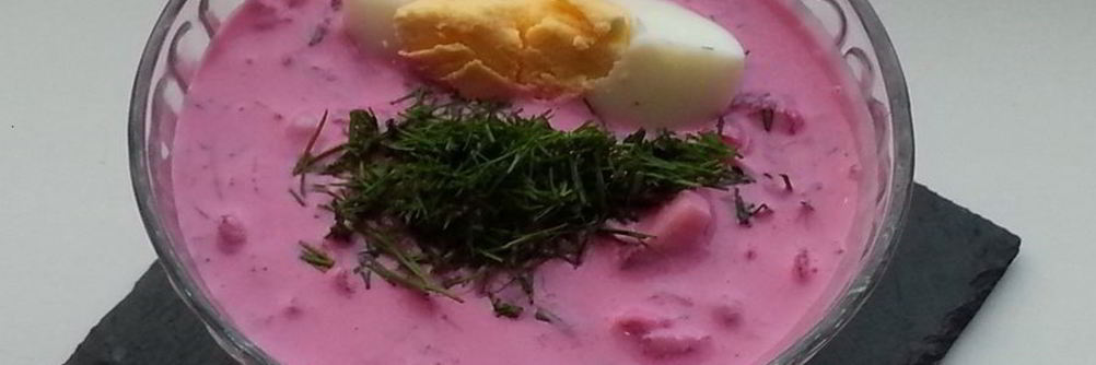 Свекольник холодный на кефире