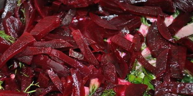 свекольник холодный с ветчиной