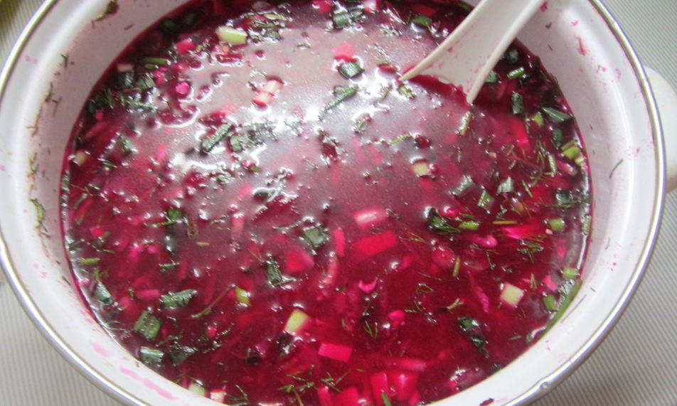 Рецепт свекольника летнего