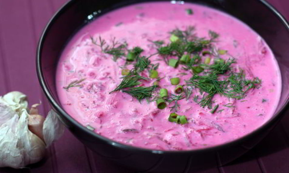 Рецепт свекольника на кефире