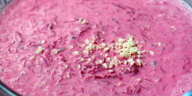 свекольник на кефире