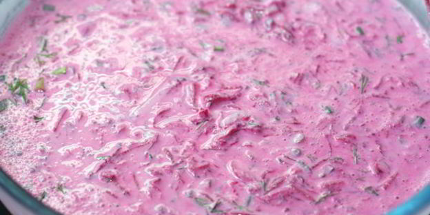 свекольник на кефире