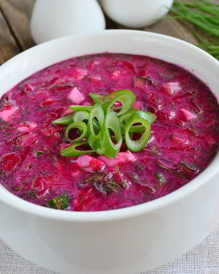 Свекольник на хлебном квасе