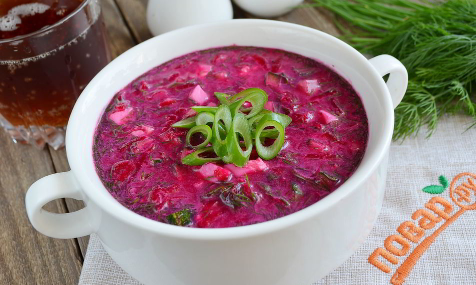 Рецепт свекольника на хлебном квасе