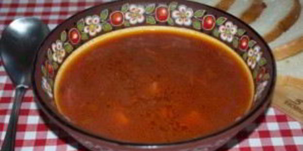 свекольник на курином бульоне