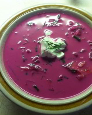 Свекольник по-литовски