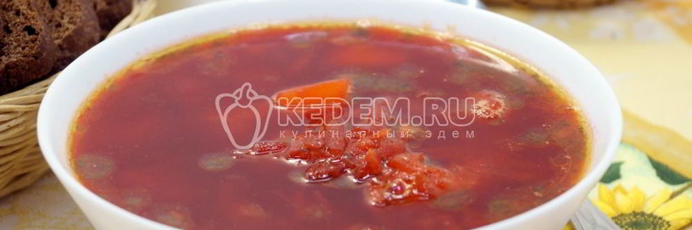 Свекольник постный