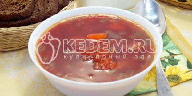 свекольник постный