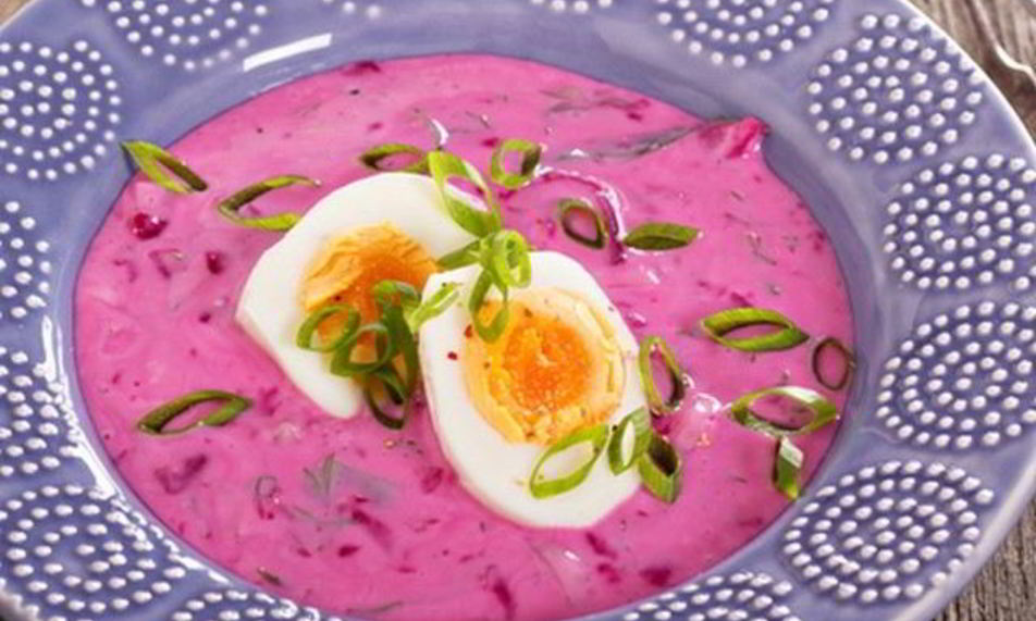 Рецепт свекольника с авокадо