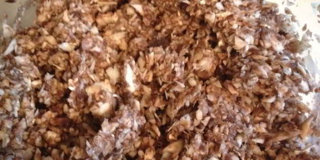 свекольник с грибными пельмешками