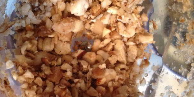 свекольник с грибными пельмешками