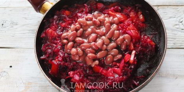 свекольник с капустой