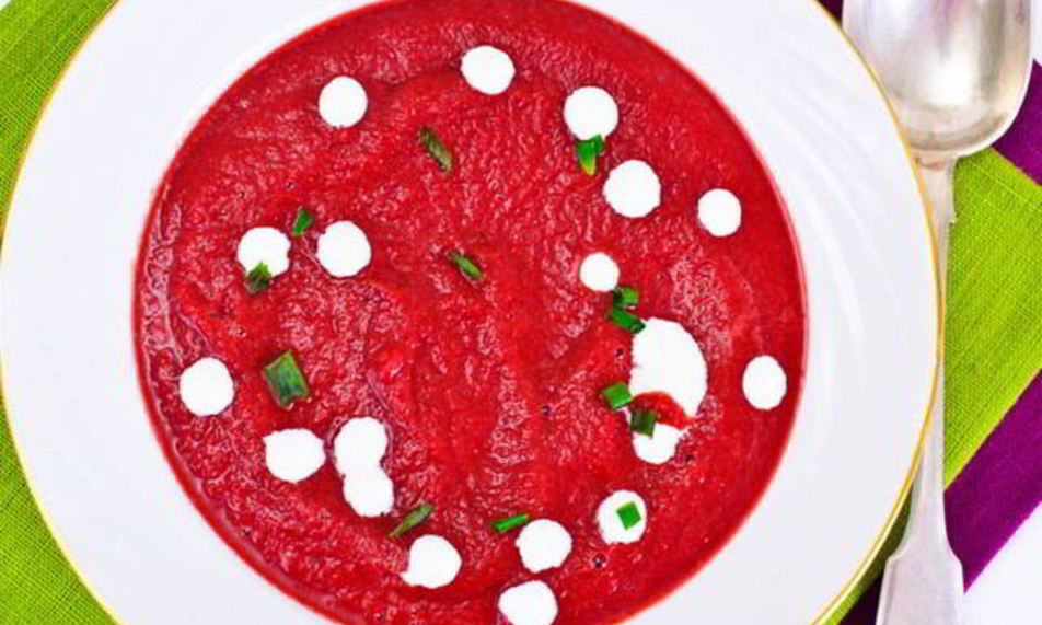 Рецепт свекольника с моцареллой