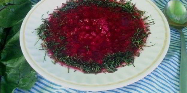 свекольник с перловой крупой