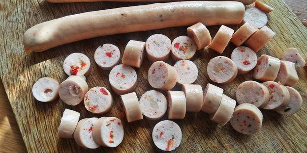 свекольник с сосисками