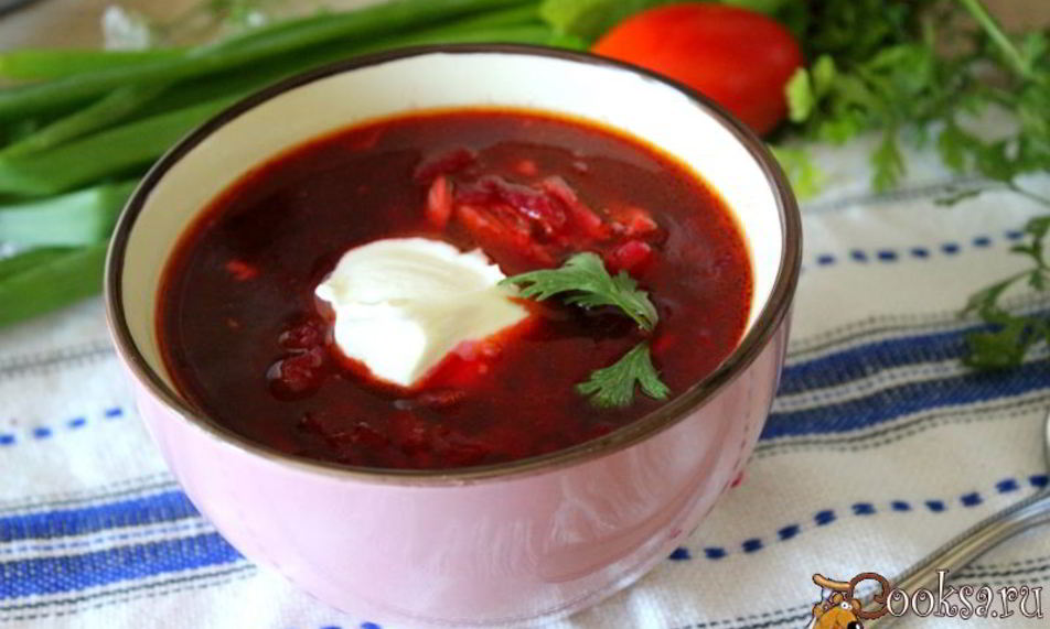 Рецепт свекольника с цыпленком