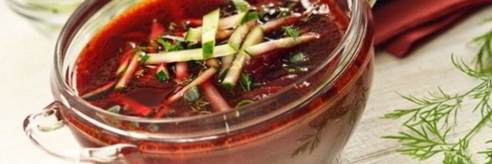 Свекольник со шпинатом