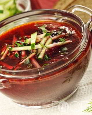 Свекольник со шпинатом