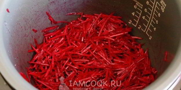 свекольник в мультиварке