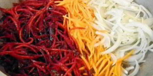 вегетарианский свекольник