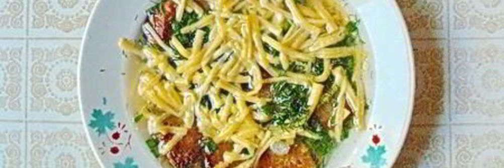 Балтийский сырный суп