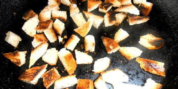 любимый сырный супчик сына