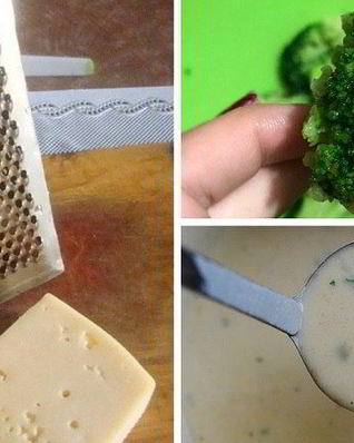 Низкокалорийный сырный суп