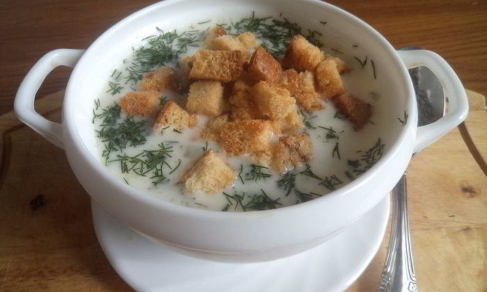 Рецепт простого сырного супа