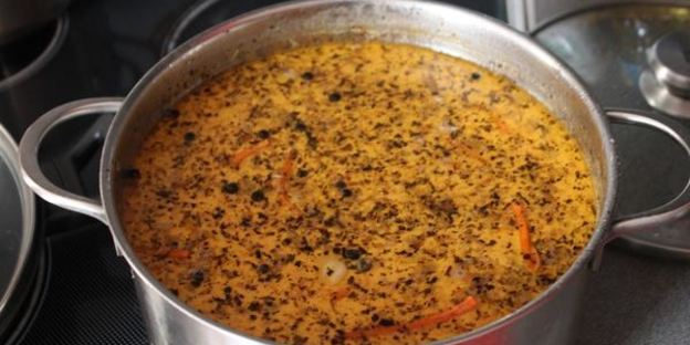 сырно-чесночный чешский суп