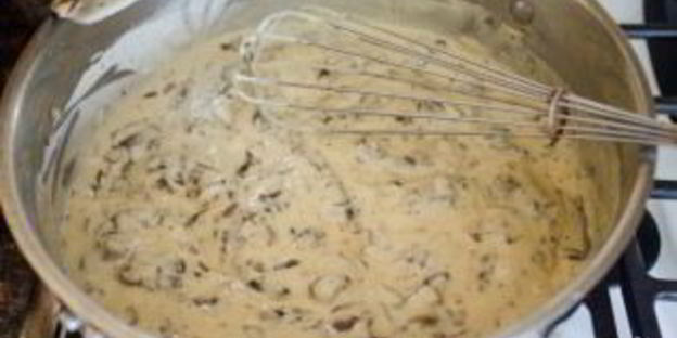 сырно-грибной суп