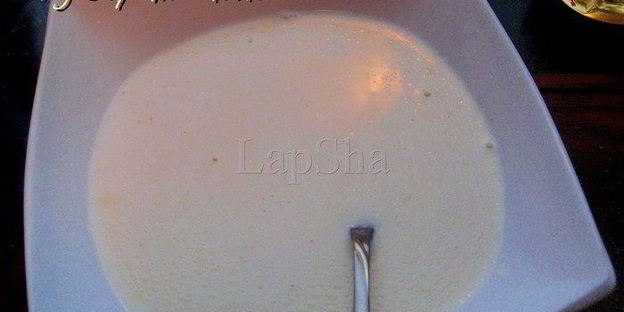 сырный крем-суп с грибами и курицей