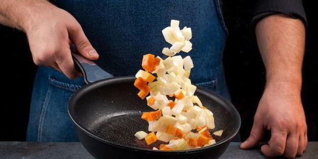 сырный крем-суп с крабовым мясом