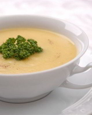 Сырный крем-суп со специями