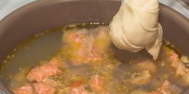 сырный рыбный суп