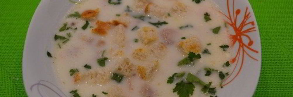 Сырный суп для детей