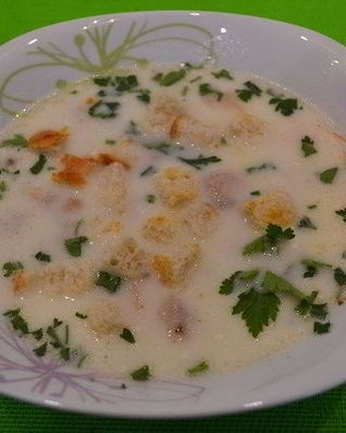 Сырный суп для детей