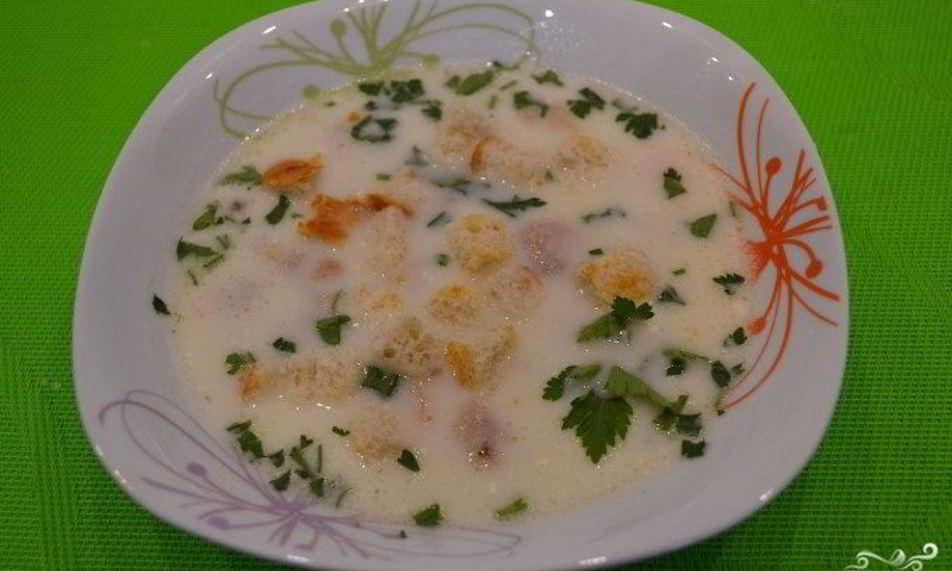 Рецепт сырного супа для детей