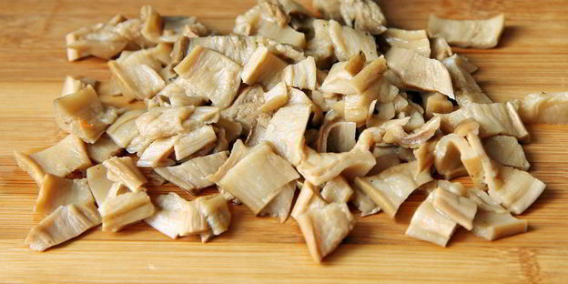 сырный суп на грибном бульоне