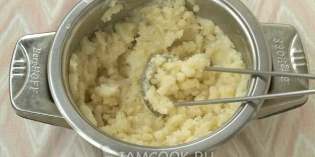 сырный суп-пюре с картофелем