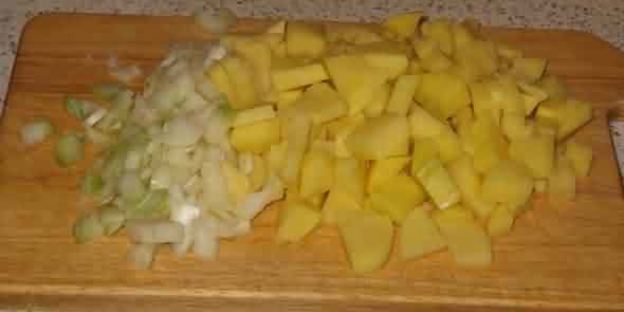 сырный суп-пюре