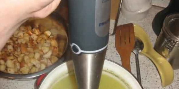 сырный суп-пюре