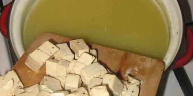 сырный суп-пюре