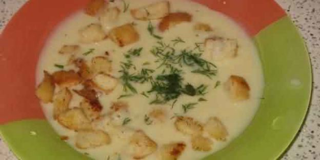 сырный суп-пюре