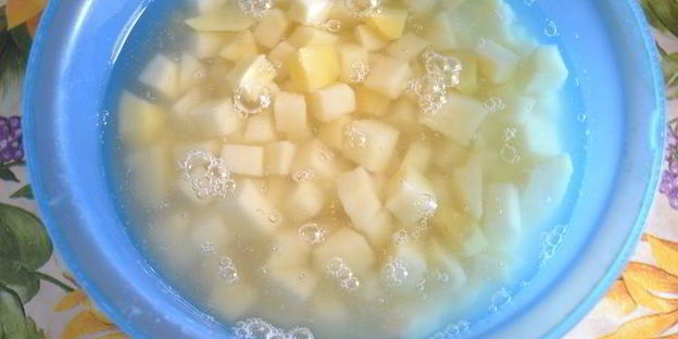 сырный суп с белой фасолью