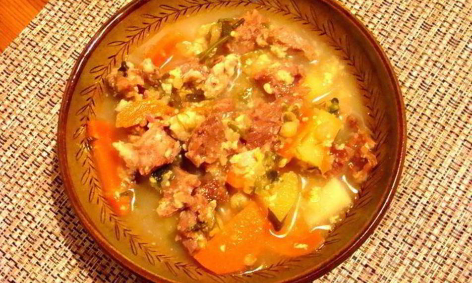 Рецепт сырного супа с говяжьими ребрами