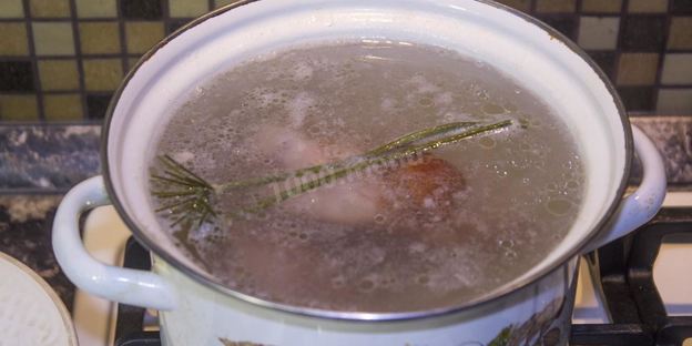 сырный суп с копченой курицей