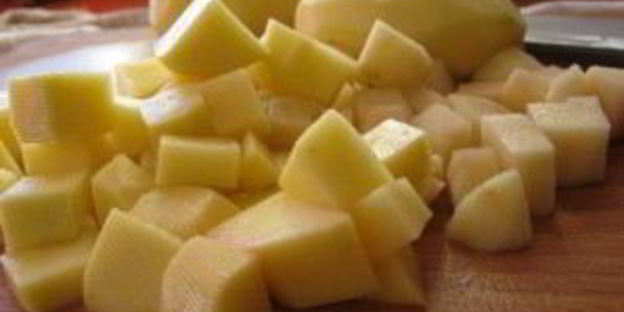 сырный суп с копченостями