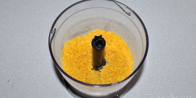 сырный суп с кукурузными клецками