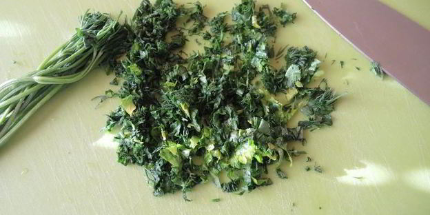 сырный суп с куриными фрикадельками