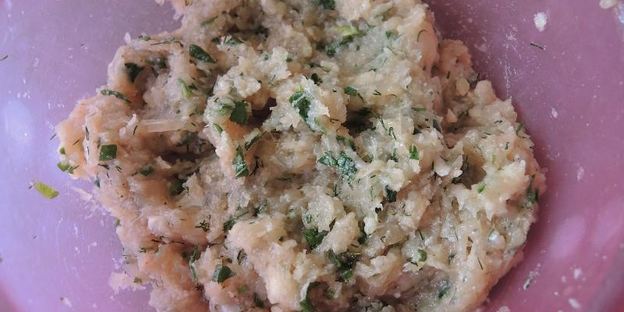 сырный суп с куриными фрикадельками